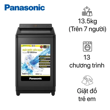Máy giặt Panasonic cửa trên 13.5kg 2024 (NA-FD135X3BV)