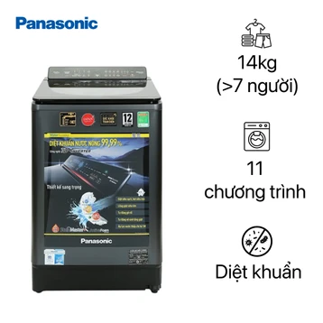 Máy giặt Panasonic cửa trên 14kg 2021 (NA-FD14V1BRV)