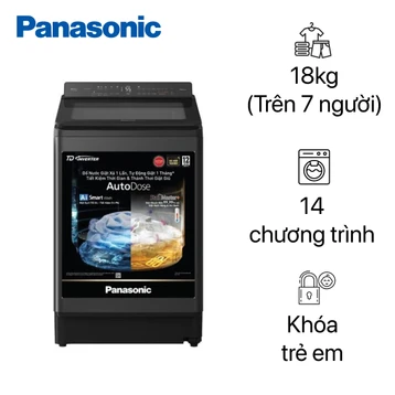 Máy giặt Panasonic cửa trên 18kg 2024 (NA-FD180W3BV)