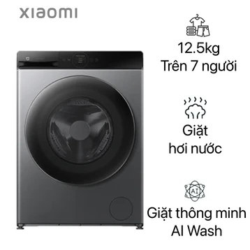 Máy giặt - sấy Mijia cửa ngang giặt 12.5kg - sấy 8kg 2026 (WD125MJA12VN)