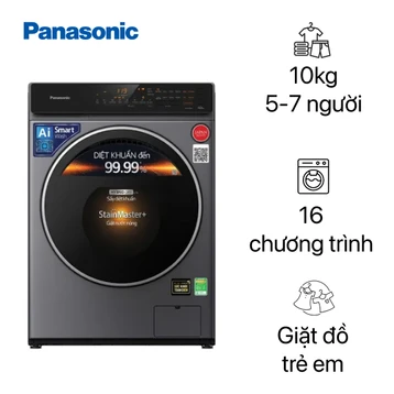 Máy giặt sấy Panasonic cửa ngang giặt 10kg - sấy 2kg 2022 (NA-V10FC1LVT)