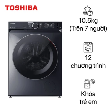 Máy giặt Toshiba cửa ngang 10.5kg 2025 (TW-T23BU115UWV(MG))