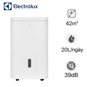 Máy hút ẩm Electrolux EDH10TRBW1 20L (phòng 42m2)