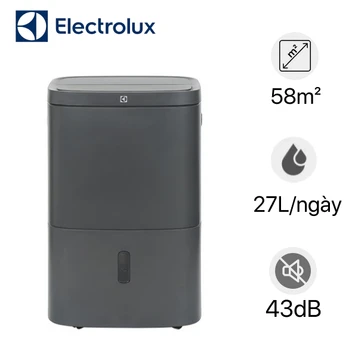 Máy hút ẩm Electrolux EDH14TRBD2 27L (phòng 58m2)
