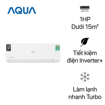 Máy lạnh Aqua 1.0HP Inverter 2025 (AQA-RV10QA3)