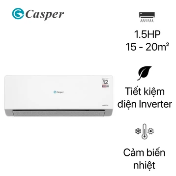 Máy lạnh Casper 1.5HP 2025 (QC-12IU36A)