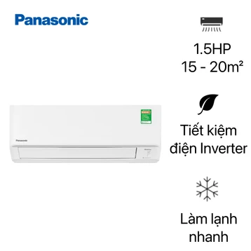 Máy lạnh Panasonic 1.5HP inverter 2026 (CU/CS-PU12CKH-8D)