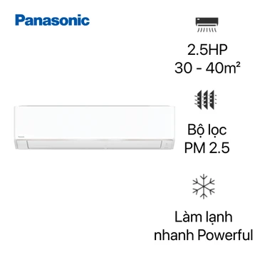 Máy lạnh Panasonic 2.5HP 2025 (CU/CS-N24AKH-8)