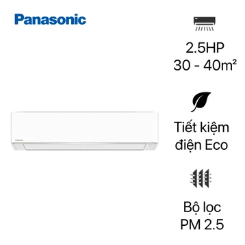 Máy lạnh Panasonic 2.5HP inverter 2024 (CU/CS-RU24AKH-8)