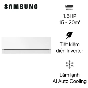 Máy lạnh Samsung AI WindFree Pro 1.5HP Inverter 2026 (F-AR70H13D1BW)