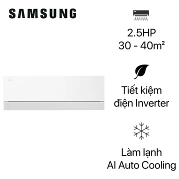 Máy lạnh Samsung AI WindFree Pro 2.5HP Inverter 2026 (F-AR70H24D1CW)