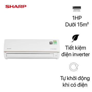 Máy lạnh Sharp 1.0HP 2025 (AH-X10CEWC)