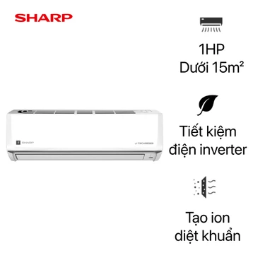 Máy lạnh Sharp 1.0HP 2025 (AH-XP10CSWA)