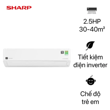 Máy lạnh Sharp 2.5HP 2025 (AH-XP24CMW)