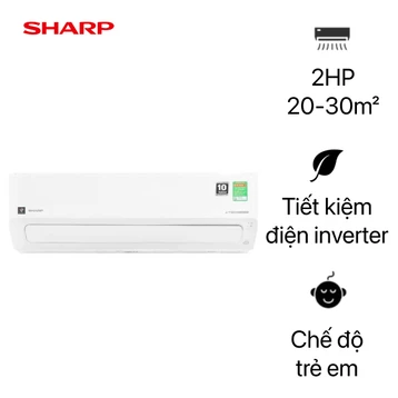 Máy lạnh Sharp 2.0HP 2025 (AH-XP18CMW)