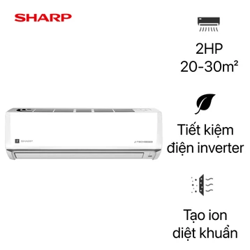 Máy lạnh Sharp 2.0HP 2025 (AH-XP18CSWA)
