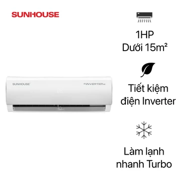 Máy lạnh Sunhouse 1.0HP inverter 2026 (SHR-AW09IC610)