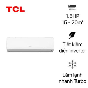 Máy lạnh TCL 1.5HP Inverter 2025 (TEP-13CSD/F1I)