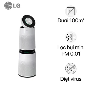 Máy lọc không khí LG Puricare 2 tầng Safe Plus AS10GDWH0