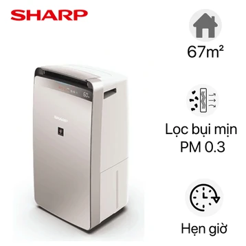 Máy lọc không khí và hút ẩm Sharp DW-J27FV-S