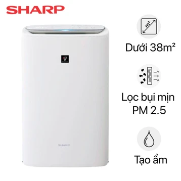 Máy lọc không khí và tạo ẩm Sharp KI-N50V-W - Cũ