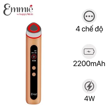 Máy nâng cơ đẩy tinh chất 10 in 1 Glow + Youth Booster Device Emmié by Happyskin