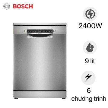 Máy rửa bát độc lập Bosch 13 bộ Series 4 (SMS4HTI16E)