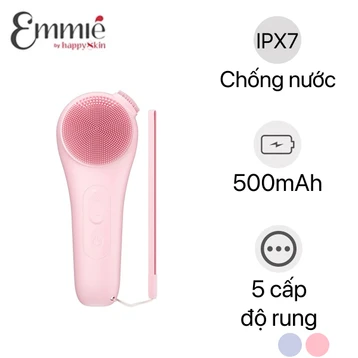 Máy rửa mặt Emmié Premium Facial Brush & Massager Sonic Heat 