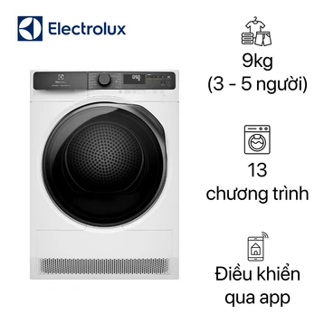 Máy sấy Electrolux bơm nhiệt 9kg 2024 (EDH903R7WC)