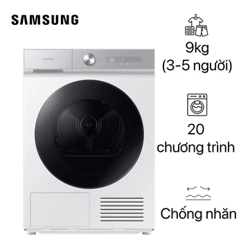 Máy sấy Samsung bơm nhiệt Bespoke 9kg 2023 (DV90BB9440GHSV)