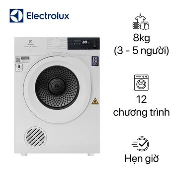 Máy sấy Electrolux thông hơi 8kg 2024 (EDV804H3WC)