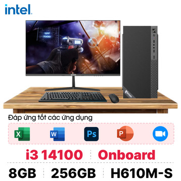 PC CPS văn phòng Intel i3 Gen 14 - Kèm màn hình