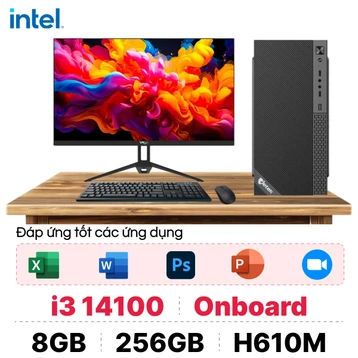PC CPS văn phòng Intel i3 Gen 14 - Kèm màn hình