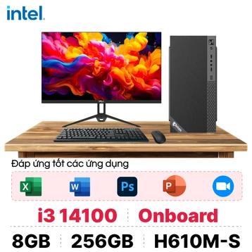 PC CPS văn phòng Intel i3 Gen 14 - Kèm màn hình