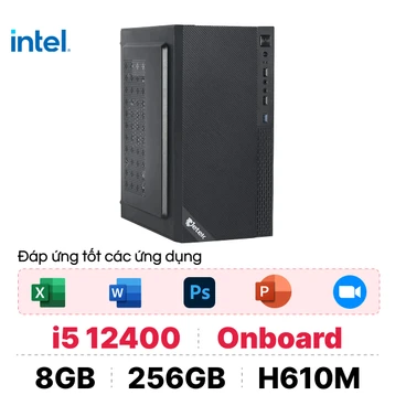 PC CPS văn phòng S05 i5 12400 / 8GB - 256GB