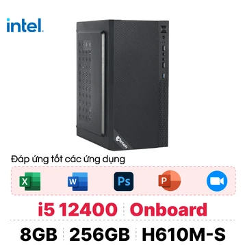 PC CPS văn phòng S05 i5 12400 / 8GB - 256GB