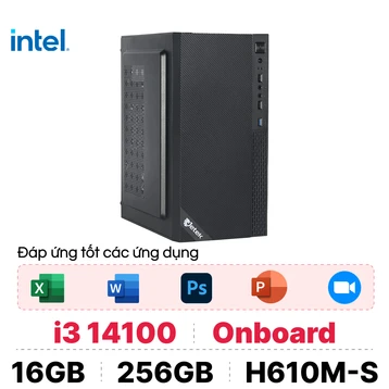 PC CPS Văn Phòng S06 i3 14100 / 16GB - 256GB