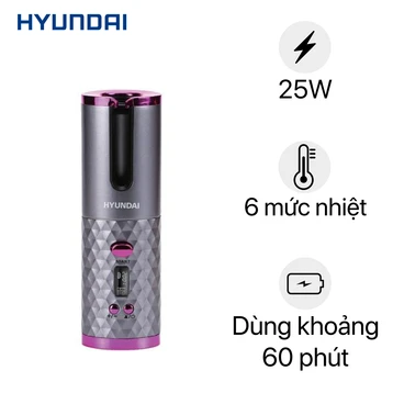 Máy uốn tóc không dây Hyundai - HC-120-GY - Cũ