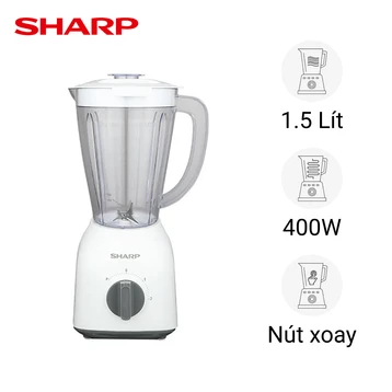 Máy xay sinh tố Sharp EM-S154PV-WH
