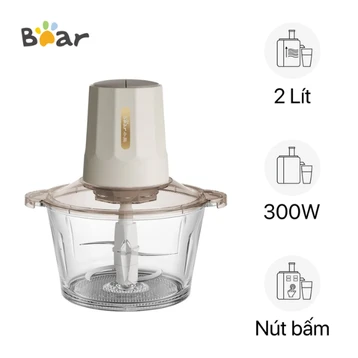 Máy xay thịt đa năng Bear QSJ-E03B2 - 300W