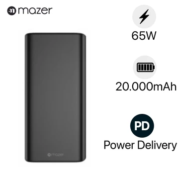 Sạc dự phòng Mazer Infinite Boost Ultra Power 20.000mAh 65W