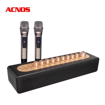 Mic Karaoke Acnos MI30S 2 Mic kèm dây vang - Cũ