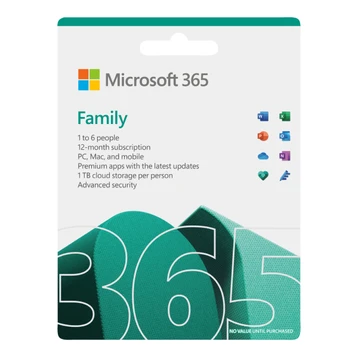 Phần mềm Microsoft Office 365 Family (12 tháng X 6 User)