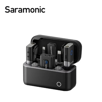 Microphone thu âm Saramonic Mix (TX+TX+RX)