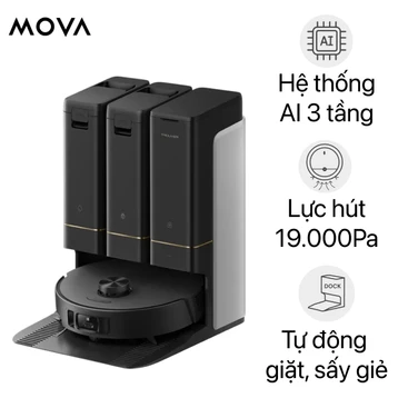 Robot hút bụi lau nhà tự động Mova Z50 Ultra
