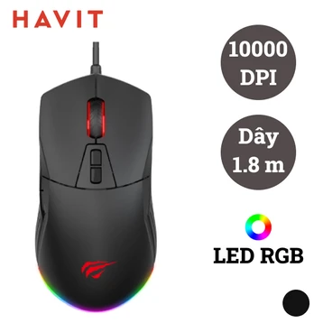 Chuột Gaming có dây Havit MS885 RGB