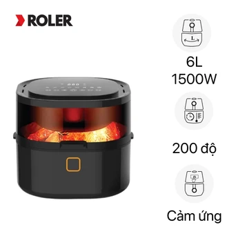 Nồi chiên không dầu điện tử đa năng Roler RA-3115A  6L 