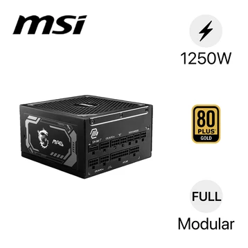 Nguồn máy tính MSI Mag A1250GL PCIe5 1250W (80 Plus Gold)