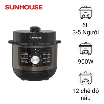Nồi áp suất điện Sunhouse SHD1656