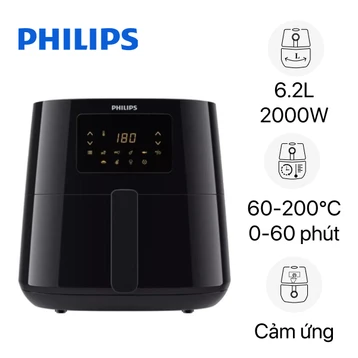 Nồi chiên không dầu 6.2L Philips HD9270/90